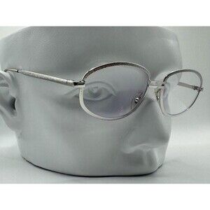 NEW Vintage Eyeglasses | Non Rx | Silver | Clear AR Lens | 1960s Style